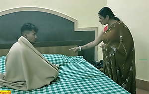 Indian Bengali stepmom hot inexact sex with teen son! with clear audio