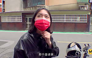ModelMedia Asia - Selecting Up A Motorcycle Girl On The Street - Chu Meng Shu – MDAG-0003 – Best Original Asia Porno Mistiness