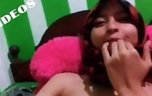 Explore video  masturbating with fingers plus licking the stud Indonesia