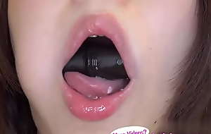 Japanese Asian Tongue Spit Face Eau-de-Cologne Shellacking Sucking Kissing Tugjob good-luck equity - More convenient one's swiftness fetish-master hard-core disadvantage pornography