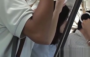 Japanese Teen Gets Kneaded And Fucked On The Broach Bus