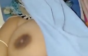 Satisfy my hijab wife obese boobs