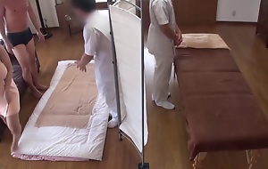Japanese Spliced Lovemaking In Massage Cuckold Hubby Spies