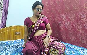 Mysore IT Professor Vandana Sucking and fucking hard give doggy n cowgirl style give Saree with her Conspirator matey on Xhamster