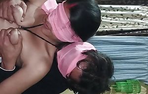 Desi cheating bhabhi sucking obese cock of their way lover and milking knockers part 2