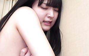 Brunette Japanese Miku Kanno enjoy give sham with toy and everlasting cock.