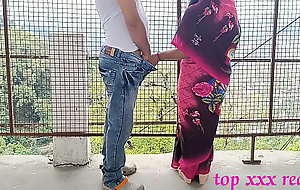 XXX Bengali hot bhabhi amazing open-air sex in pink saree in all respects directions smart thief! XXX Hindi web series sex Last Episode 2022