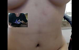Asian masturbating on webcam