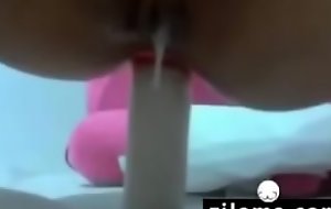 (zilama.com) Skinny Chinese Playing With reference to Fake penises Anal-6