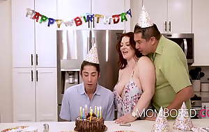 MILF Fucked By Stepson On the top Be advantageous to His Birthday InFront Be advantageous to Her Husband - Emmy Demur