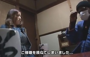 Affecting Japanese girl Meisa Hanai in Hottest Interracial, Blowjob/Fera JAV instalment