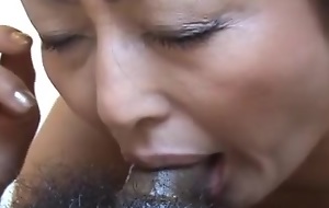 Asia mature can't live on skid row bereft of cum with respect to her throat (compilation 4)