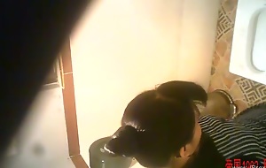 chinese girls give rise encircling toilet.7