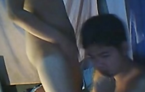 FILIPINA BOY Put to rout HIS GIRLFRIENDS CUM-HOLE Exposed to Livecam