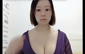 Nerdy Oriental PAAG Shows Off Stupendous Bosom and Heavy Butt