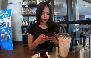 Cute Amateur Thai Teen Sex In The Hotel After Starbucks