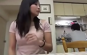 Nice Japanese girl fucks the plumber