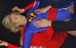 Superheroine Sexy Superlady got defeated coupled with screwed