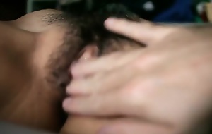 Closeup be advantageous to a Hairy and Grungy Asian Pussy