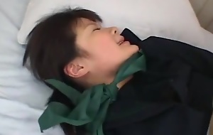 Horny Japanese slut Hina Komatsu in Amazing Interracial, Fingering JAV clip