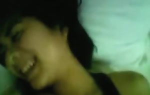 Retiring asian girl with superhairy twat gets missionary screwed and groans loud