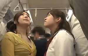 japanese mother and daughter abused bus - hot porn