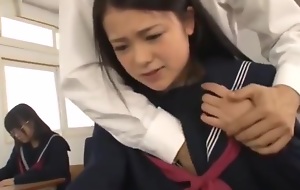 Kana Tsuruta force sex in class