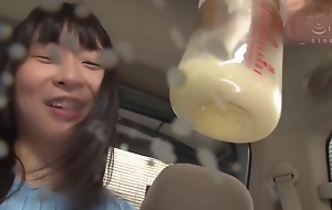 First Breast Milk Large Injection Iki Nozomi Hazuki