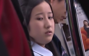 Gung-ho Japanese chick Miku Abeno, Mao Hamasaki, Riko Honda in Risible Public, Cunnilingus JAV clip
