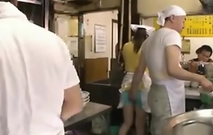 Japanese Waitress Fucked In Restaurant xLx