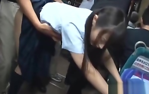 Jav Schoolgirl Ambushed On Public Omnibus Fucked Significance Up Concerning Her Uniform Big Legal age teenager Ass