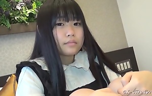 つぐみ19歳 - Youthful Japanese Schoolgirl In Bungler Homemade Hardcore With 18 Years Old