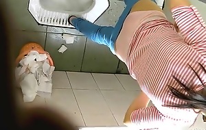 chinese girls go up get under one's toilet.6