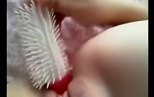 Asian girl close to super wet pussy closeup masturbation compilation