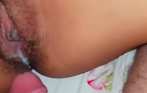 Asian slut obtain fucked hard by a beamy dick research blowjob - Legal age teenager Hardcore creampie