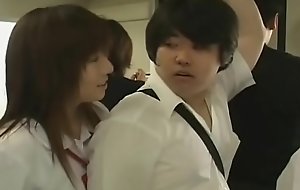 Japanese high instructor girls desecrating original student