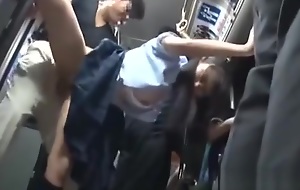 Jav Schoolgirl Ambushed On Public Bus Screwed Interest Respecting In Her Uniform Big Teen Ass