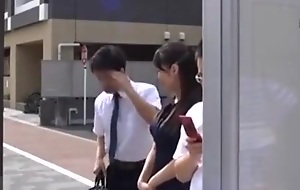 Japanese housewife gets agreed-upon to molesters on bus